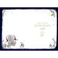 Lovely Husband Me to You Bear Christmas Card Extra Image 1 Preview